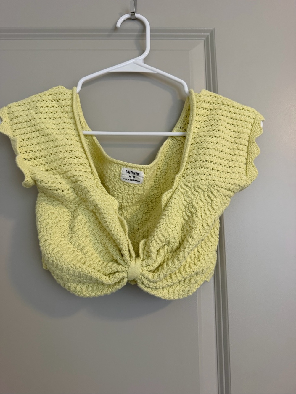 Cotton On Yellow Knit Top